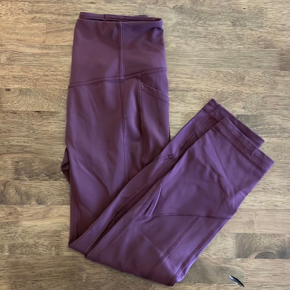 Lululemon All The Right Places Crop 23” size 6.